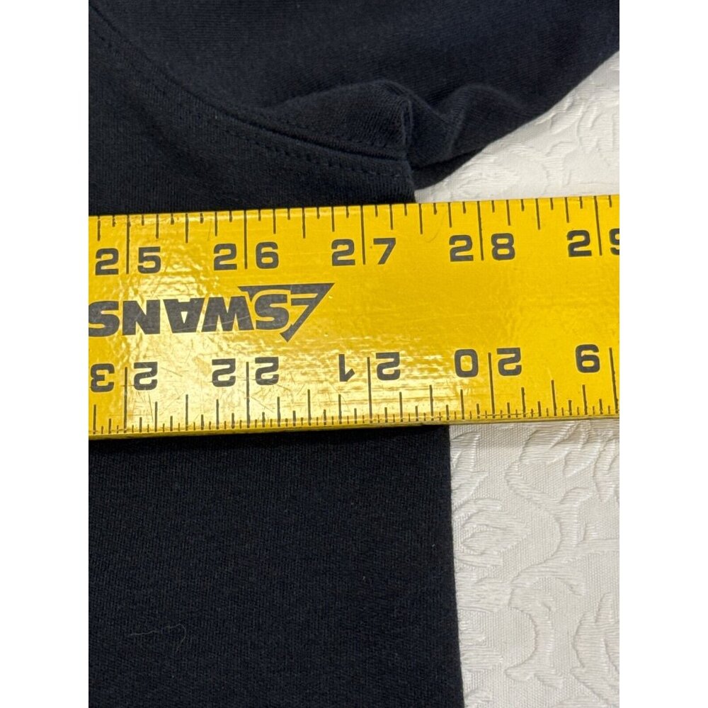 Bechamel Womens Cotton Black Button Front Collar Shirt‎ Size 3X Long Sleeve - Picture 6 of 8